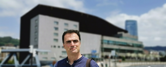 Aitor Delgado in Euskalduna Palace, Bilbao 2020