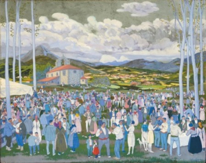 Romería vasca de José Arrúe. 1921